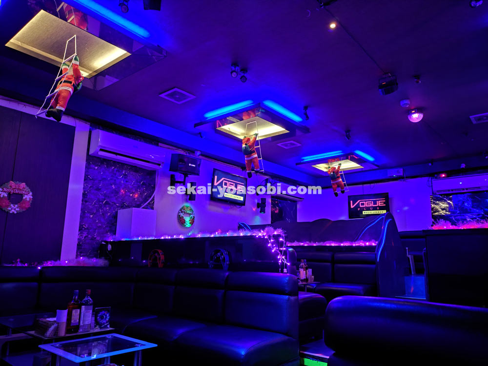 マニラKTV「VOGUE PLUS」店内