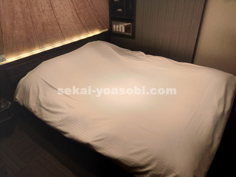 五反田のホテルのベッド