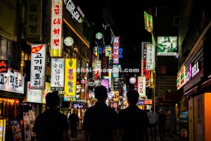夜の明洞