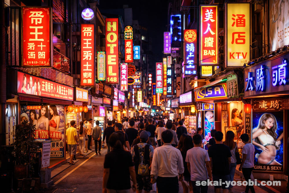 台湾風俗は合法？違法？